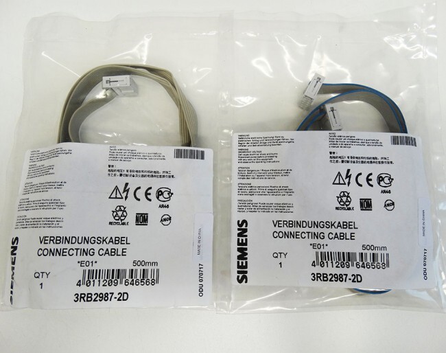 Siemens connection cable 3RB2987-2D E: 01 500 mm pack = 2 pieces-sealed-