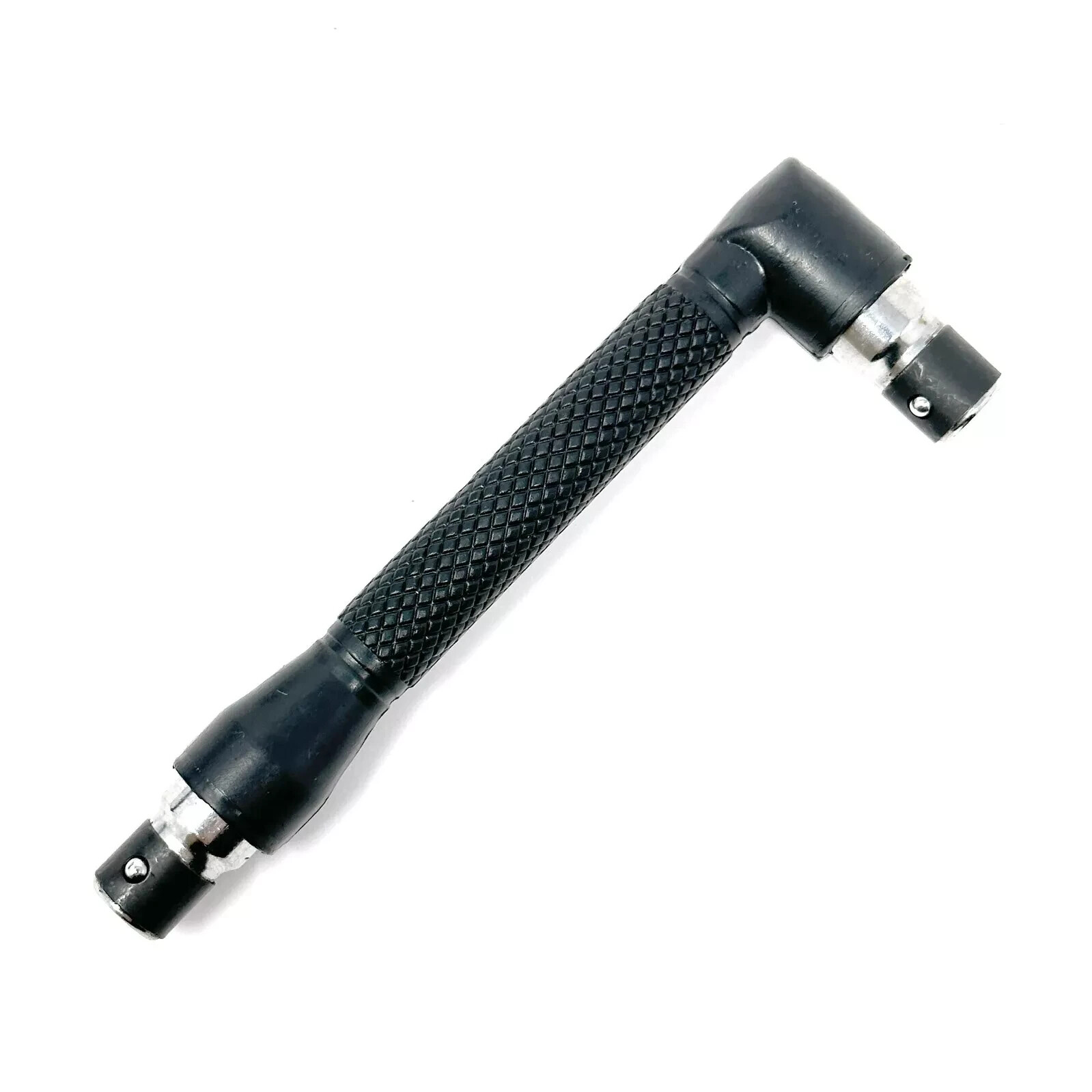 OHIY L Shape Double End Bit Holder Mini Socket Wrench for 1/4 in Hex Insert Bits