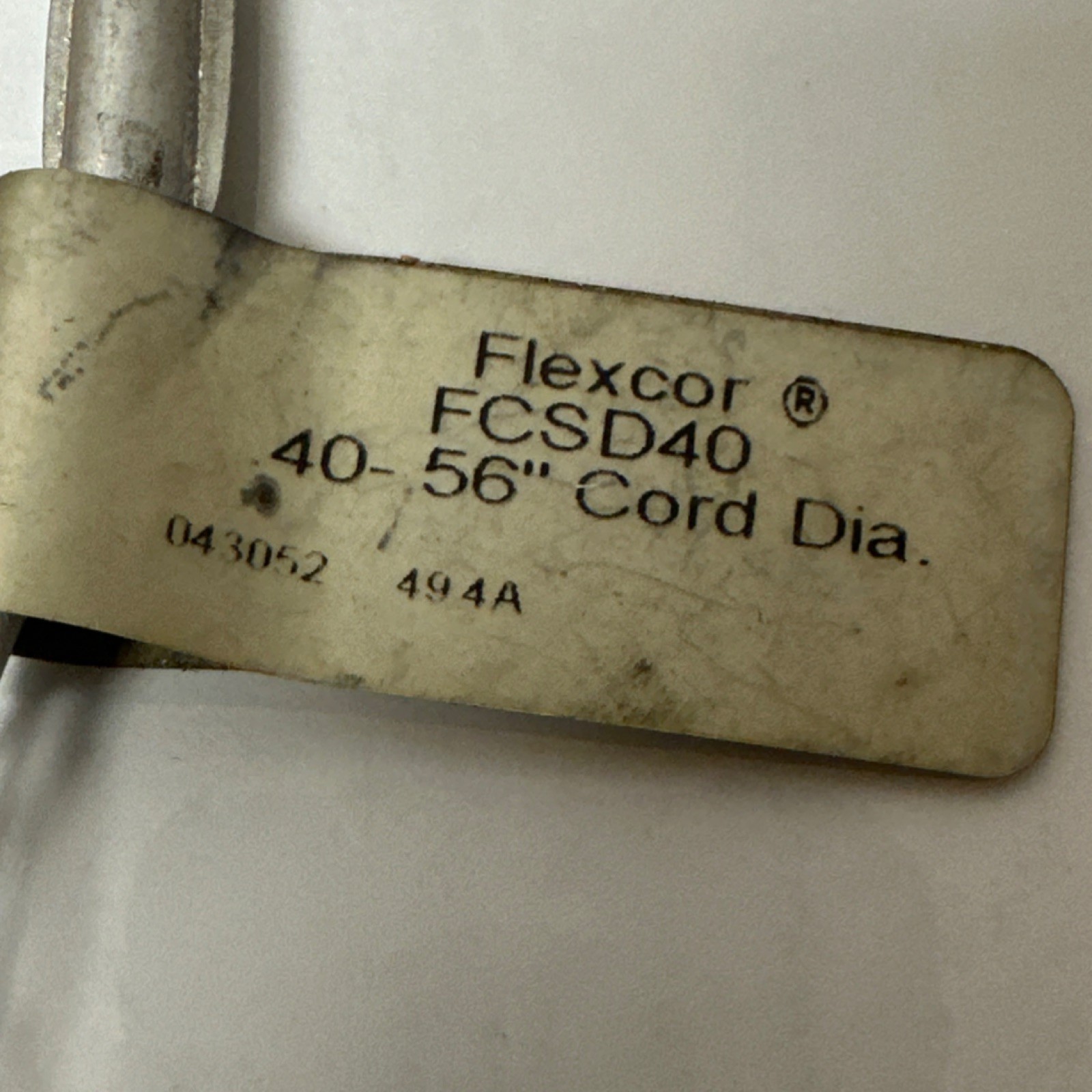 Pass & Seymour FCSD40 Cable Pulling Grip Silver
