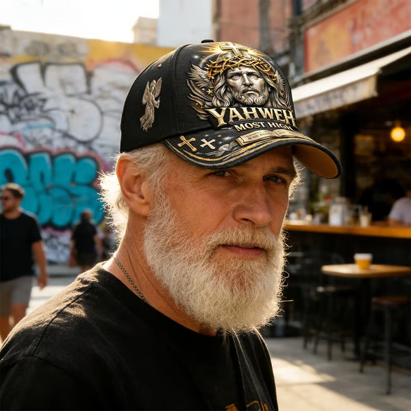 2026 YAHWEH The True Light Faith Printed Hat Unisex Baseball Cap