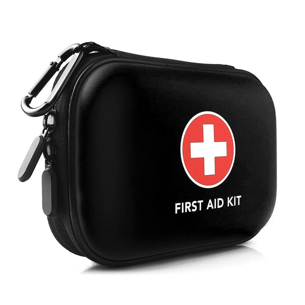 144PC Travel First Aid Kit for Sports College Dorm Student Home Boat Survival RV