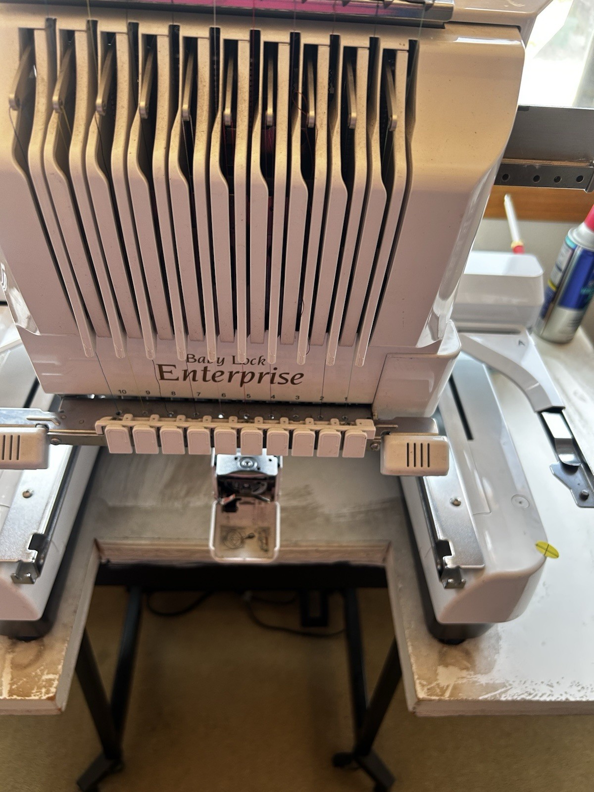 10 Needle Embroidery Machine Babylock Enterprise, Multi-needle Embroidery