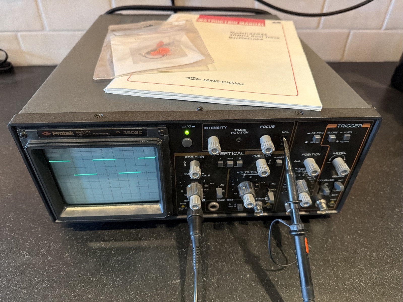 Protek P-3502C 20 MHz Oscilloscope