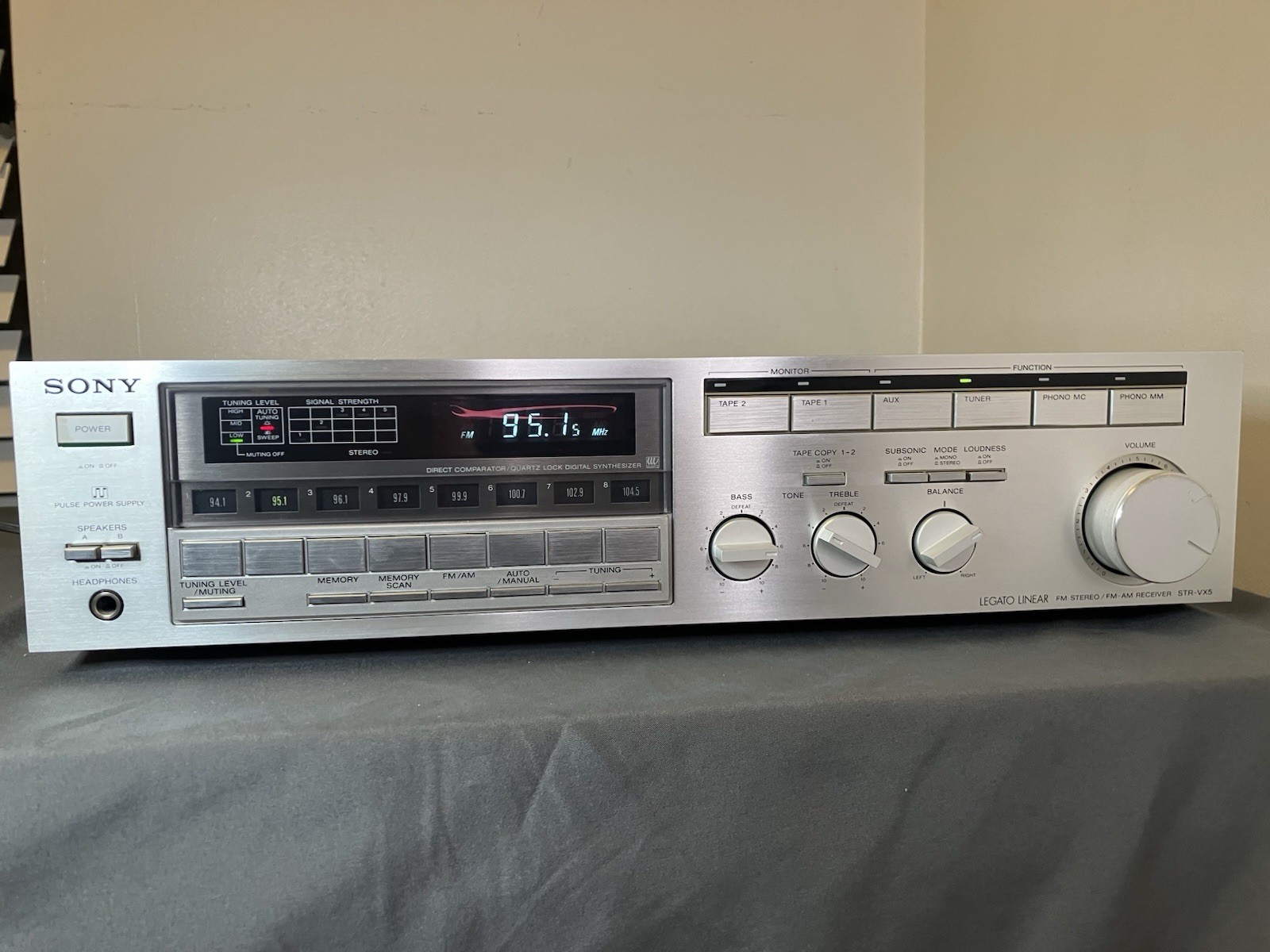Sony STR-VX5 Legato Linear FM Stereo / FM-AM Reveiver HiFi Stereo