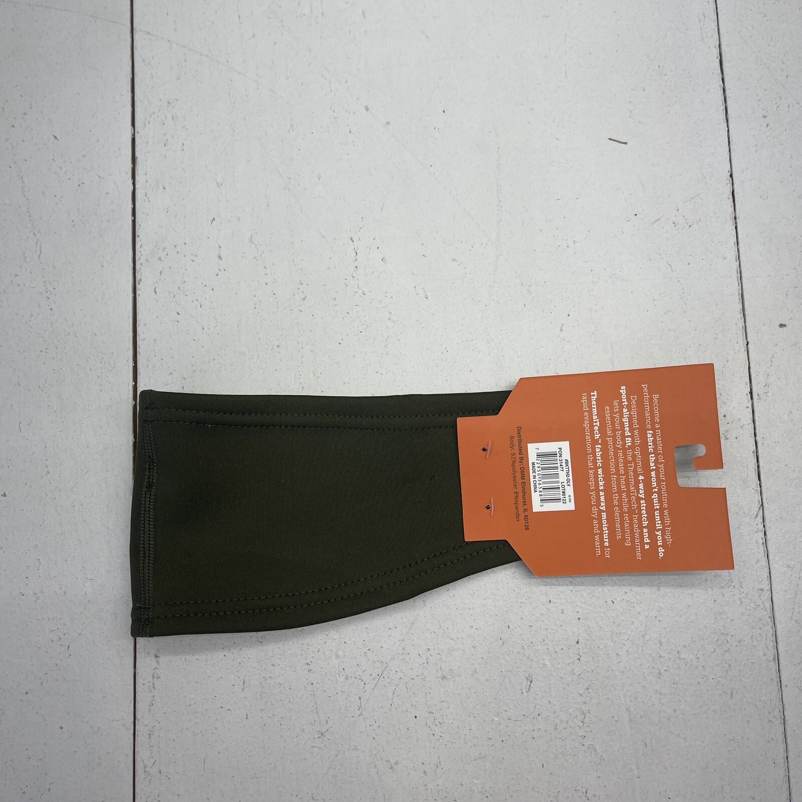 Therma Tech Head Warmer Head Band Green New