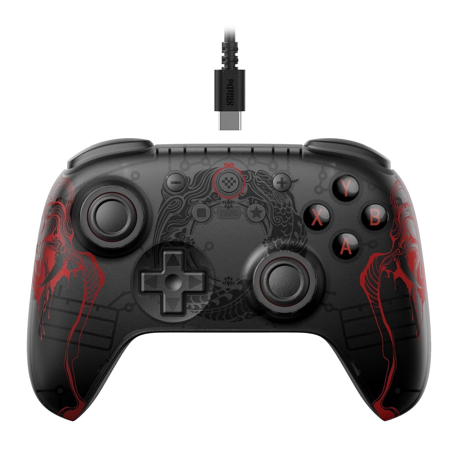 8Bitdo Ultimate 2C Wired Controller for Windows PC and Android, with 1000Hz Poll