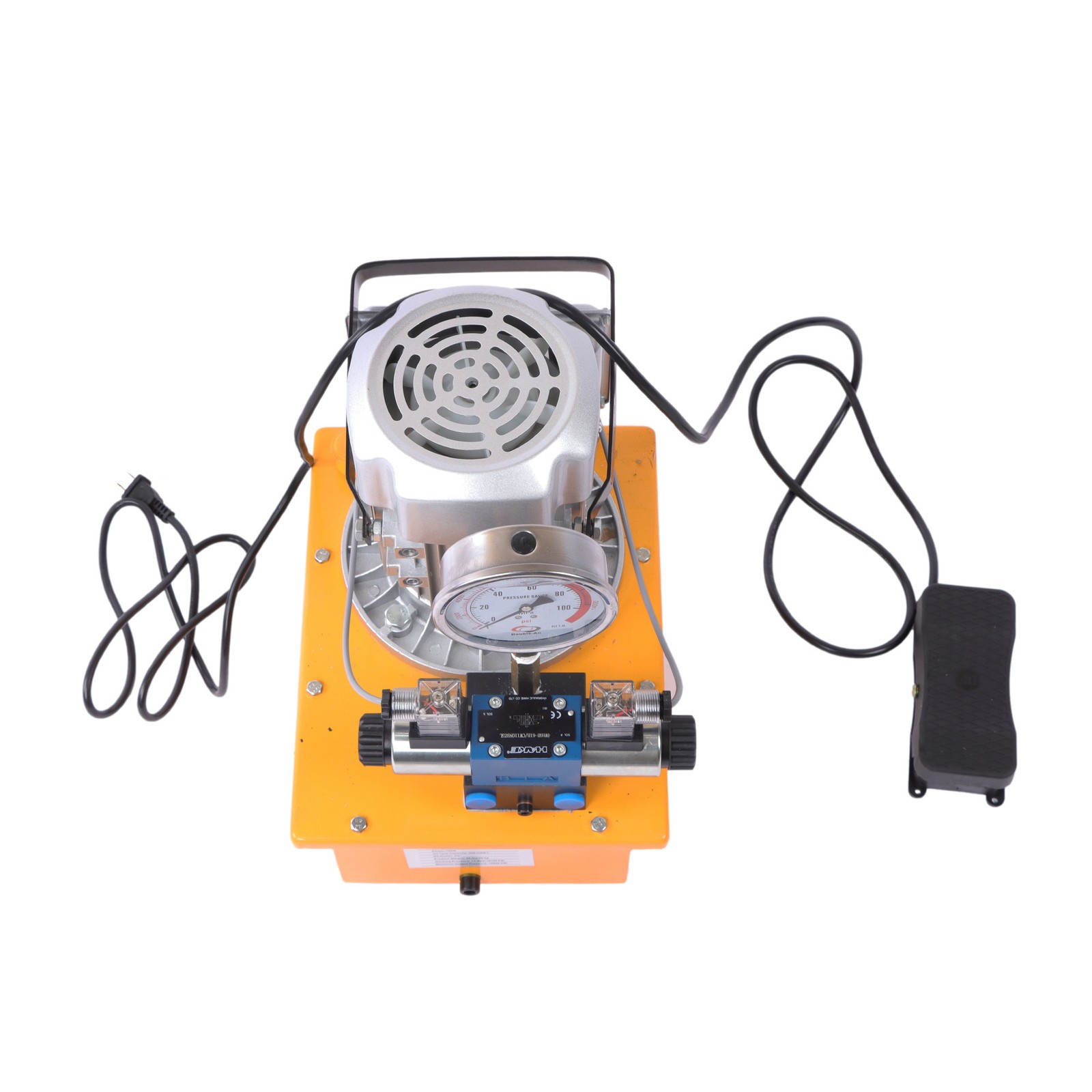 10000 PSI 750W 110V Electric Hydraulic Pump 60Hz 8L Capacity, Double Acting
