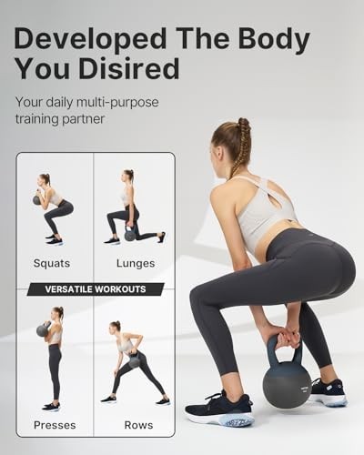YOTTOY Soft Kettlebell, Set for Strength Training Kettlebells & Home Workouts