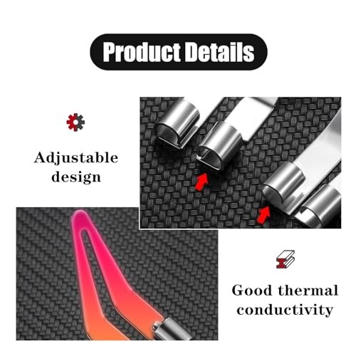 10 Pcs Plastic Welding Tips Professional Stainless Steel Triangle Scrapper