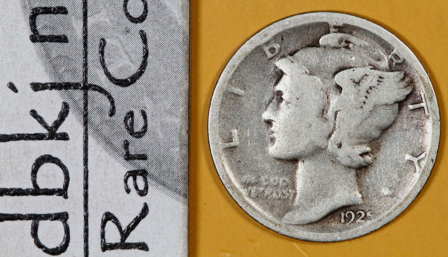 1925 S - Mercury Dime 10¢ - VG - Very Good dbkjB