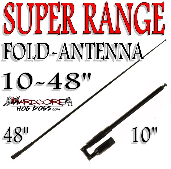 Garmin Alpha 200, 300, Alpha 100, Astro 430 Super Long Range 48" Folding Antenna