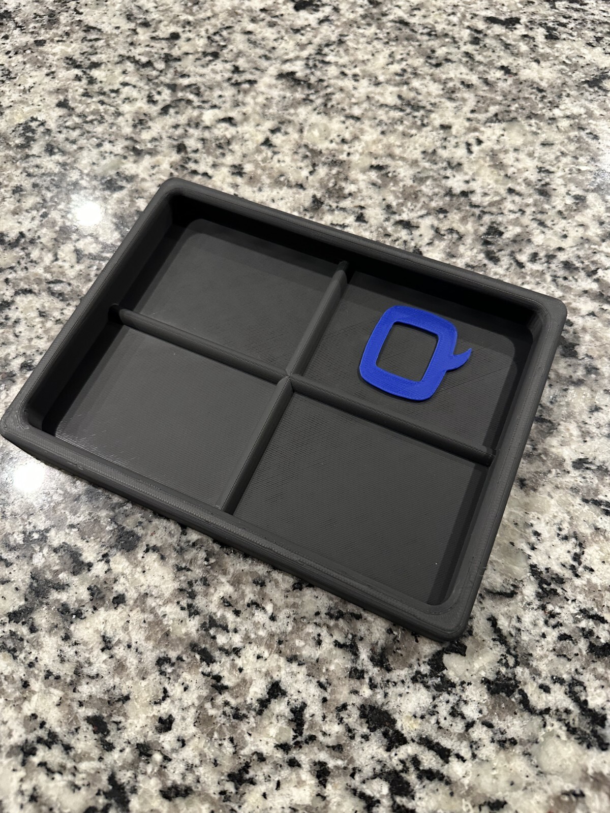 Live Q Or Die Medium Parts Tray / Dump Tray