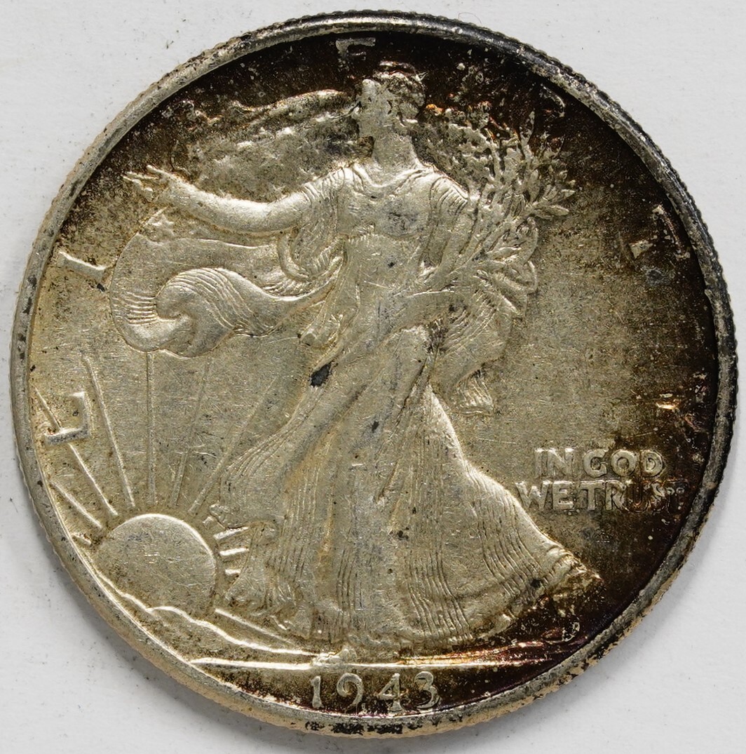 1943-D Walking Liberty Half Dollar