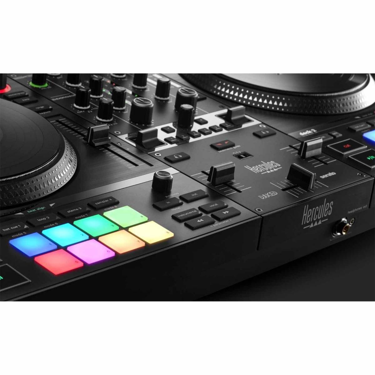 Hercules DJCONTROL INPULSE T7 2 Channel Motorized Platters DJ Controller