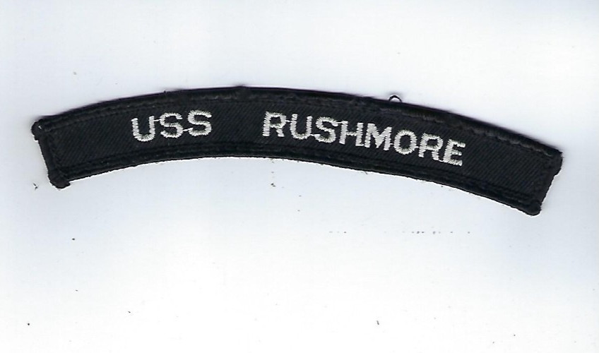 USS Rushmore, LSD-47,  US Navy "Rocker"