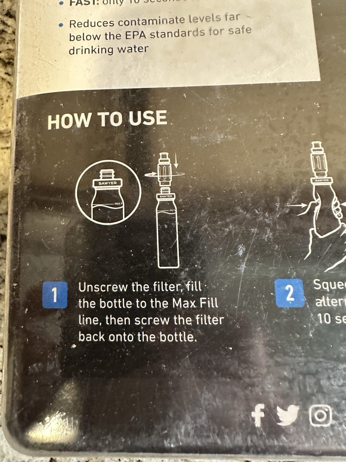 Sawyer Select S2 Foam Filter Purifier