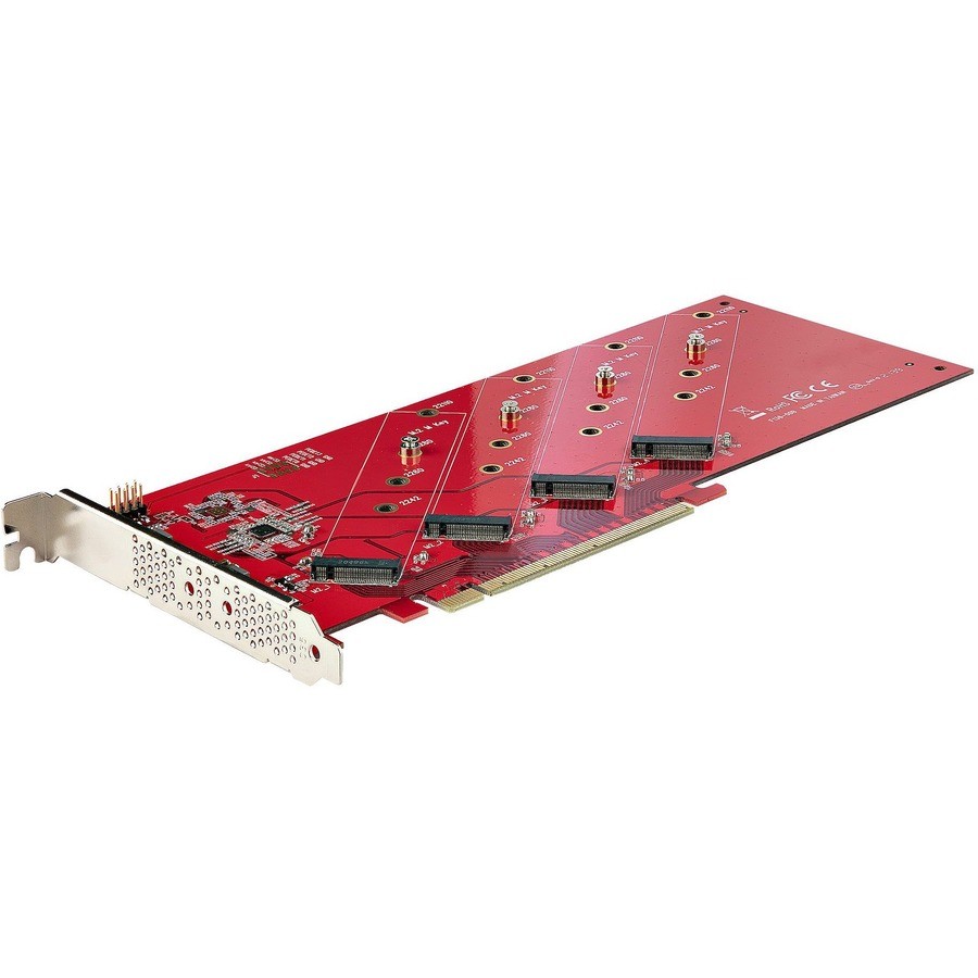 StarTech Quad M.2 PCIe Adapter Card PCIex16 QUADM2PCIECARDB