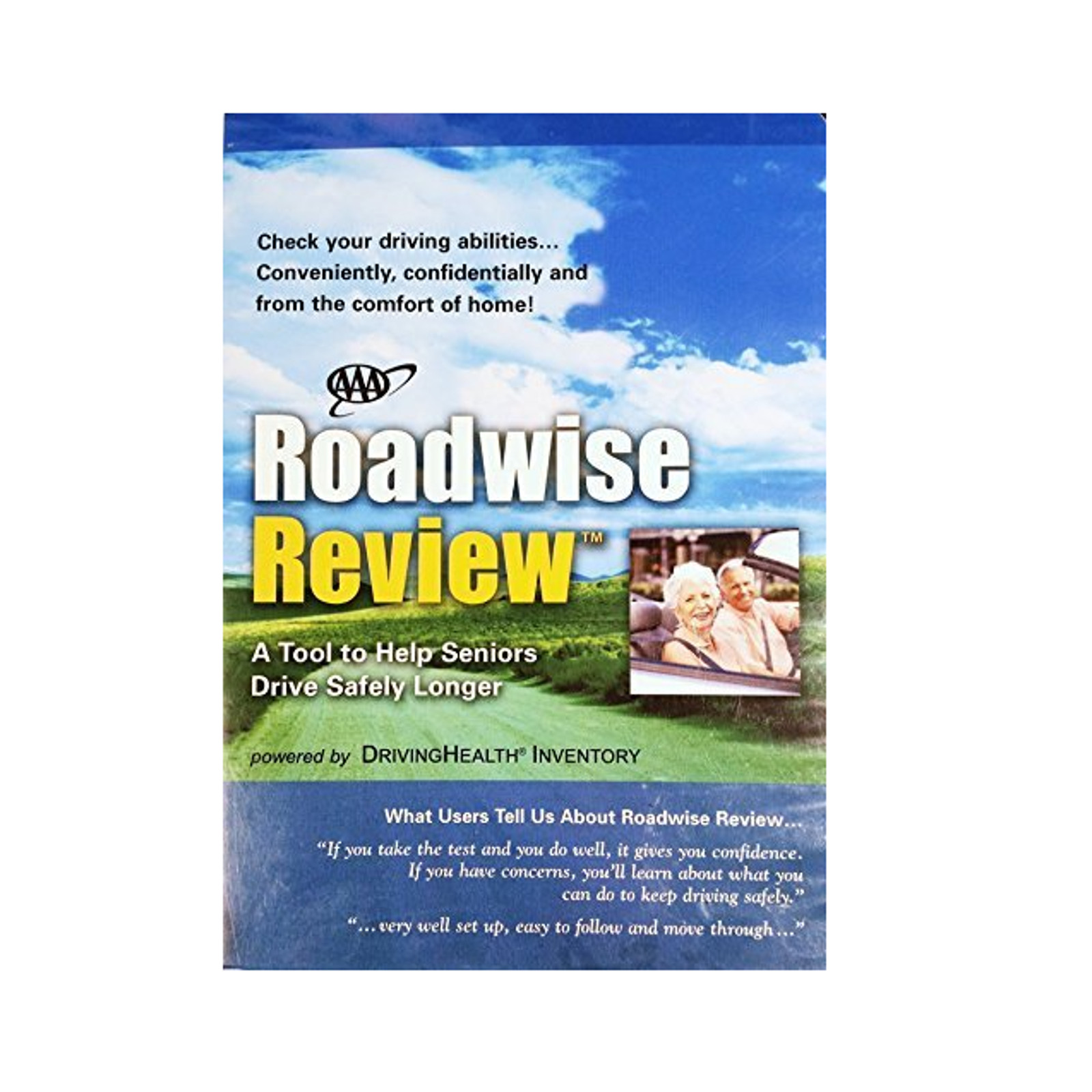 Roadwise Review: A Tool to Help Seniors Drive Safely Longer (CD-ROM, 2005)