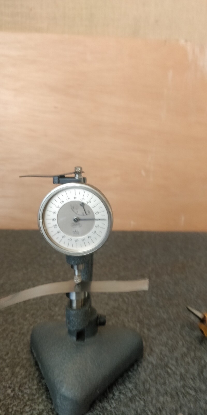 MAHR .001" Bench Dial Indicator Watchmakers Tools Machinist Tool