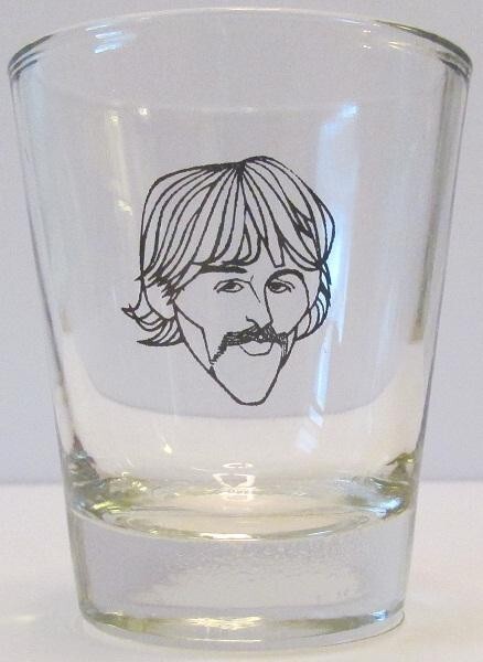 Beatles George 1½ Shot Glass (Older)