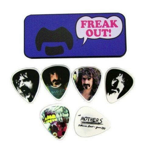 Frank Zappa Guitar Picks (Blue) - Officially Licensed or Display or Ornament
