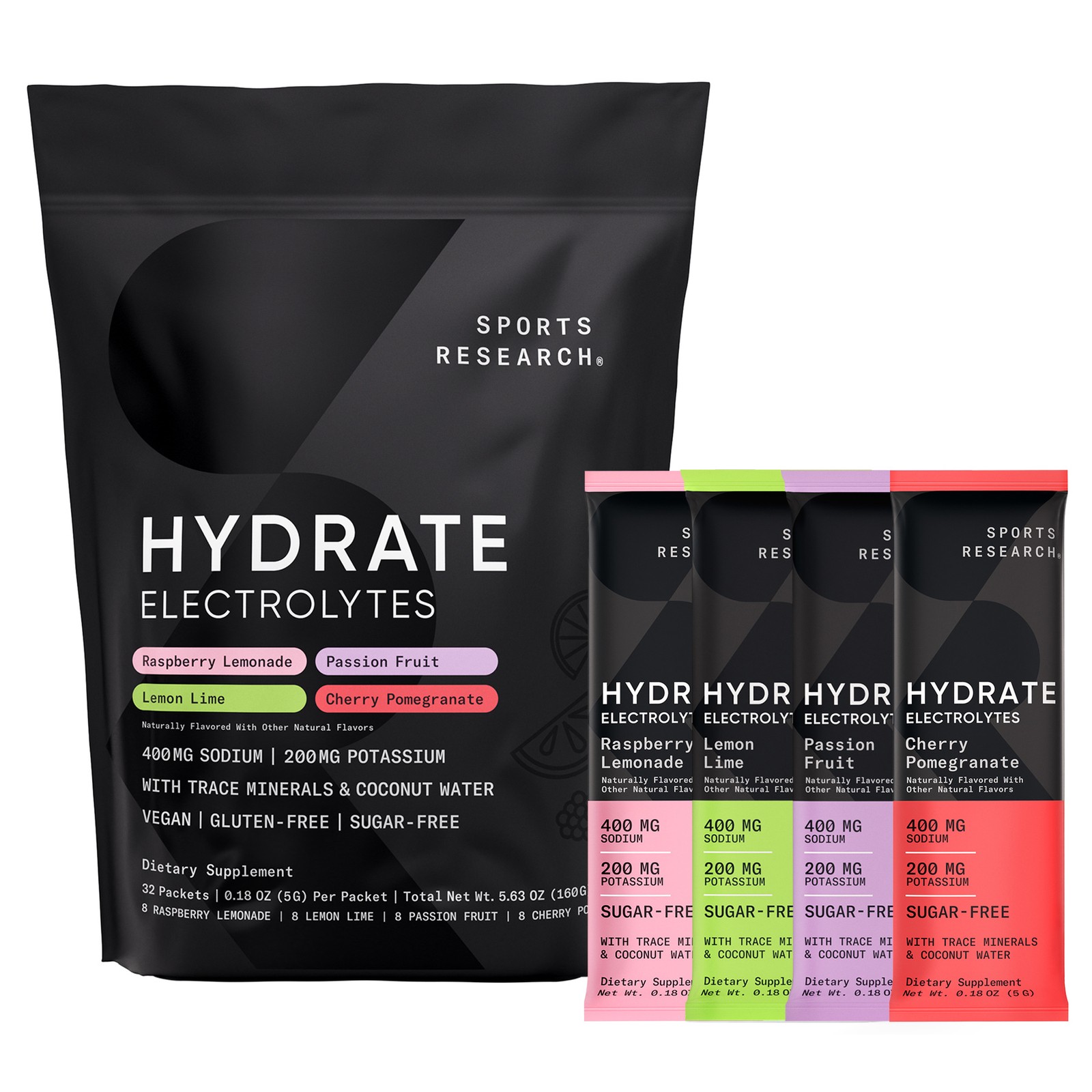 Sports Research® Hydrate Electrolytes