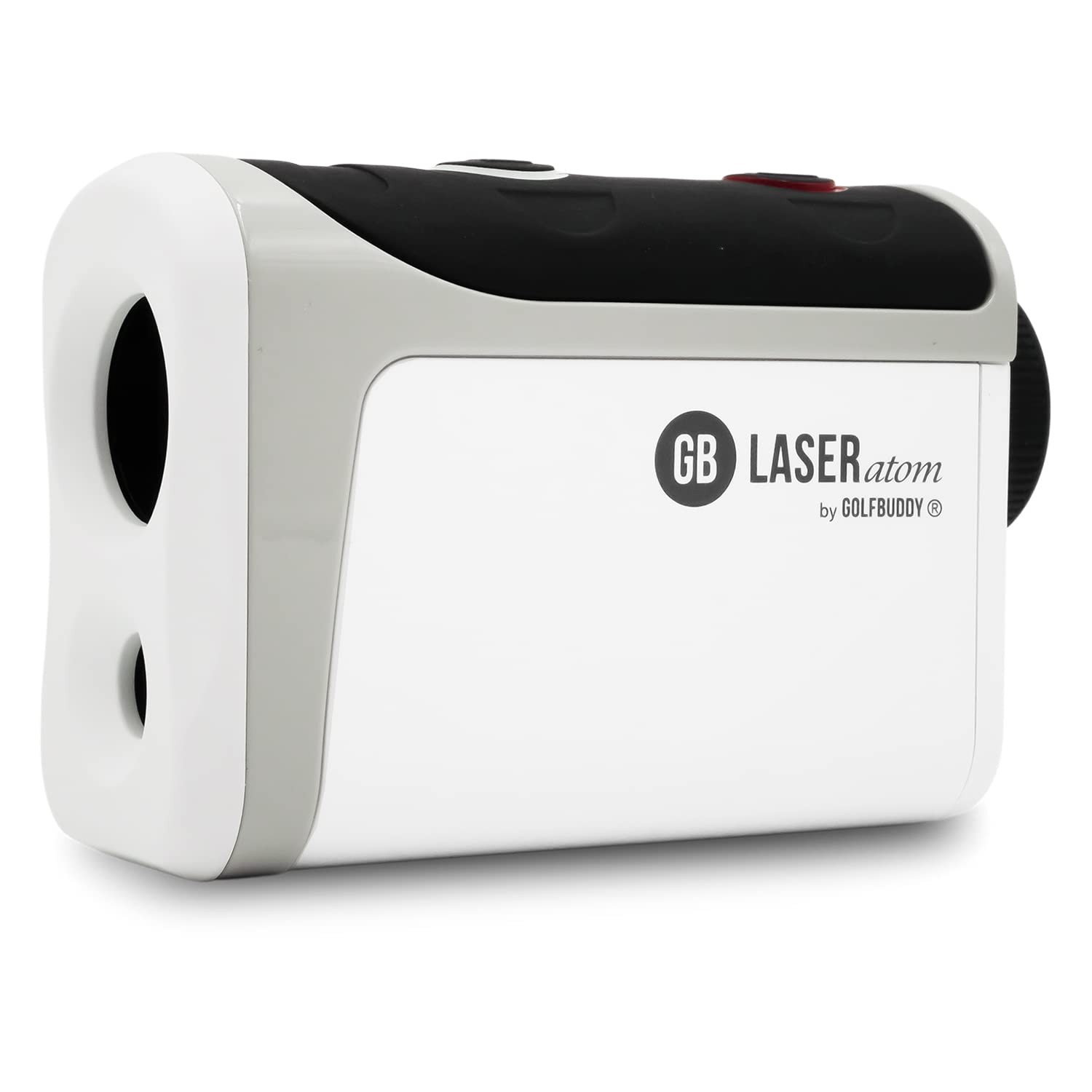 GOLFBUDDY Atom Golf Laser Rangefinder, Sleeker Compact Design, Luxurious Leat...