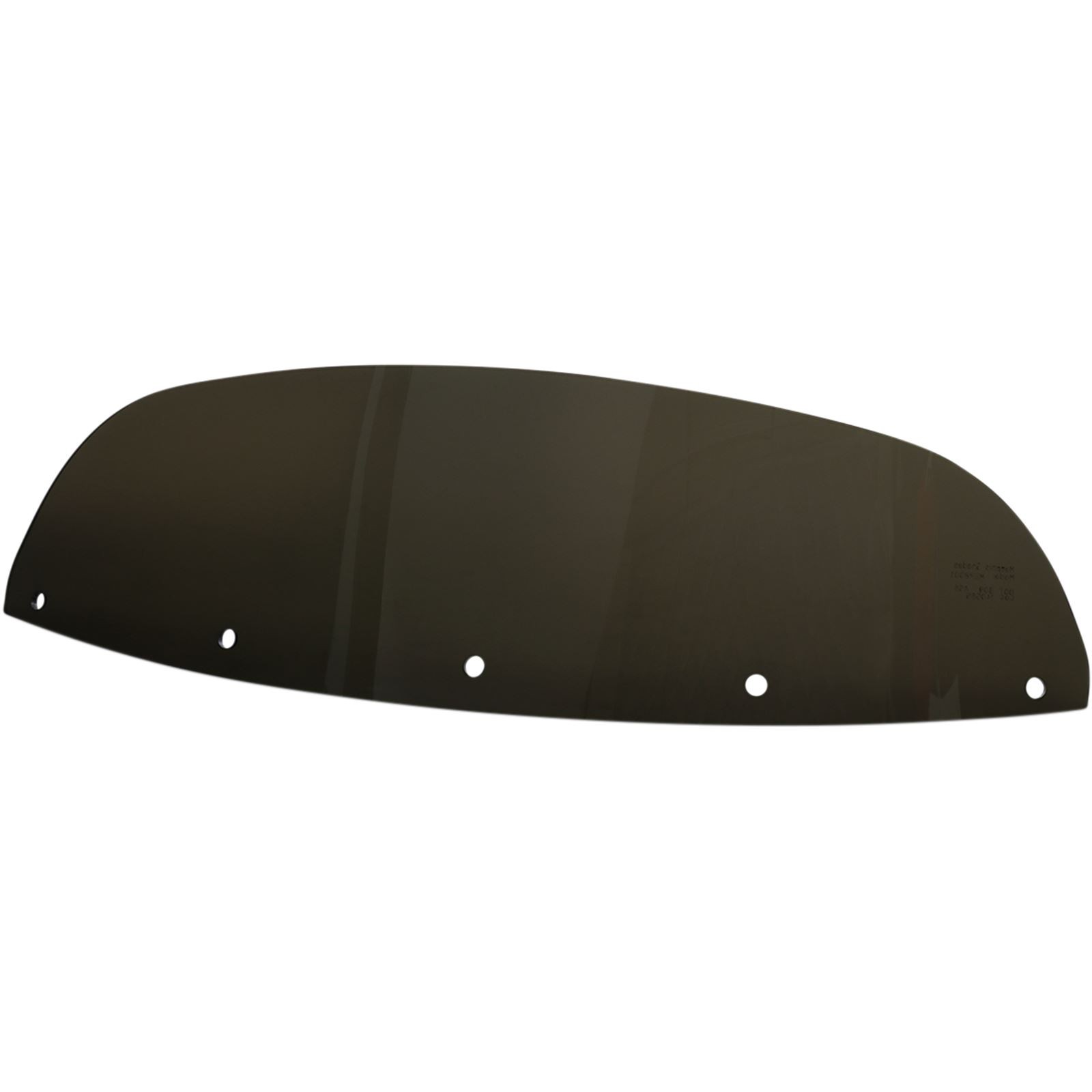 Memphis Shades Windshield - 5" - Black - FLHT '86-'95 MEP8001