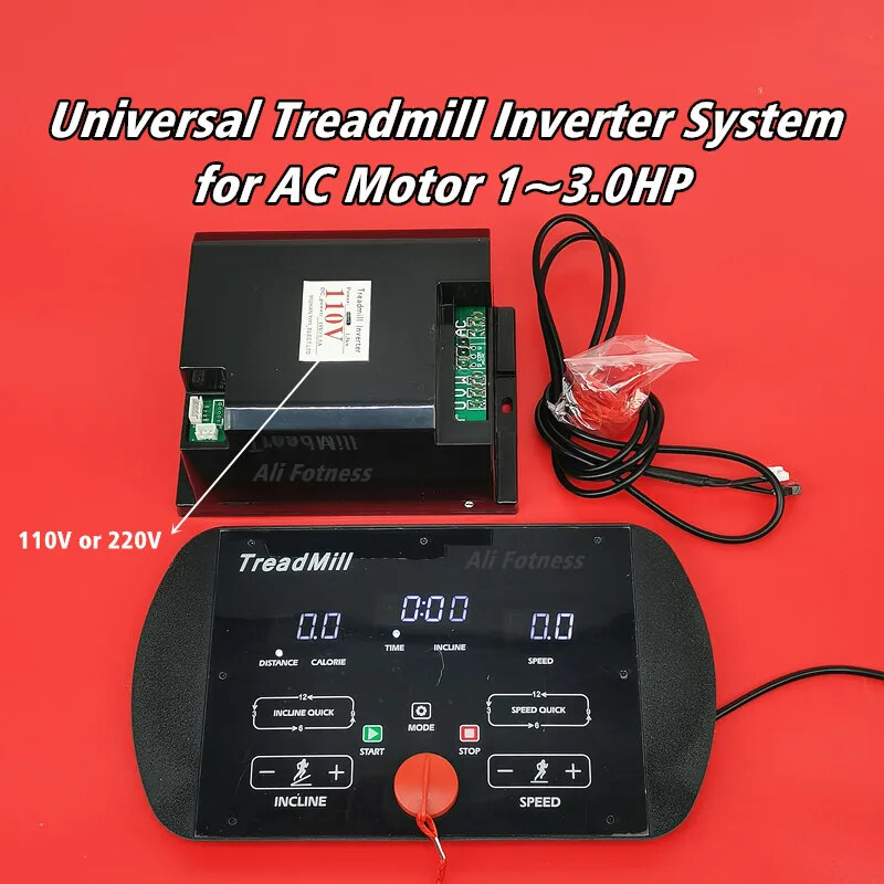 Treadmill Inverter Circuit Board Display Control Panel for AC Motor 1-3.0HP