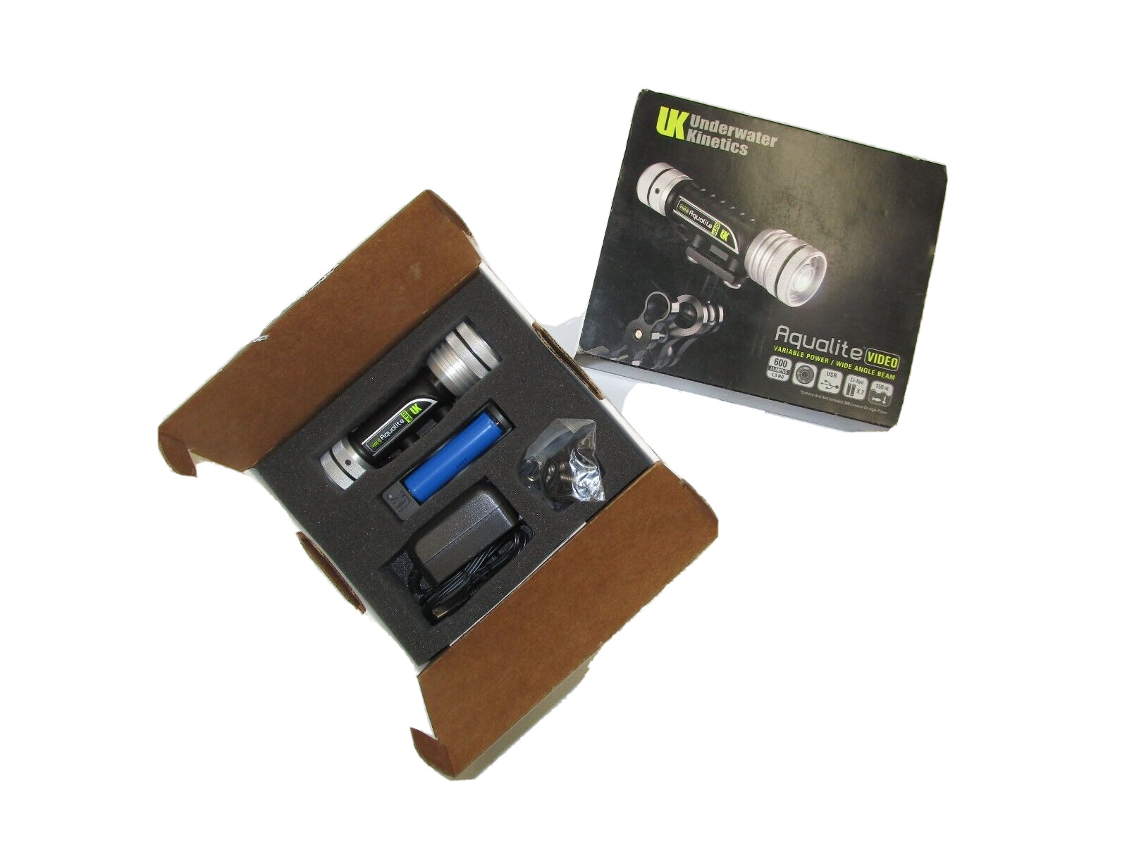 Aqualite Video Dive Light, 600 Lumen