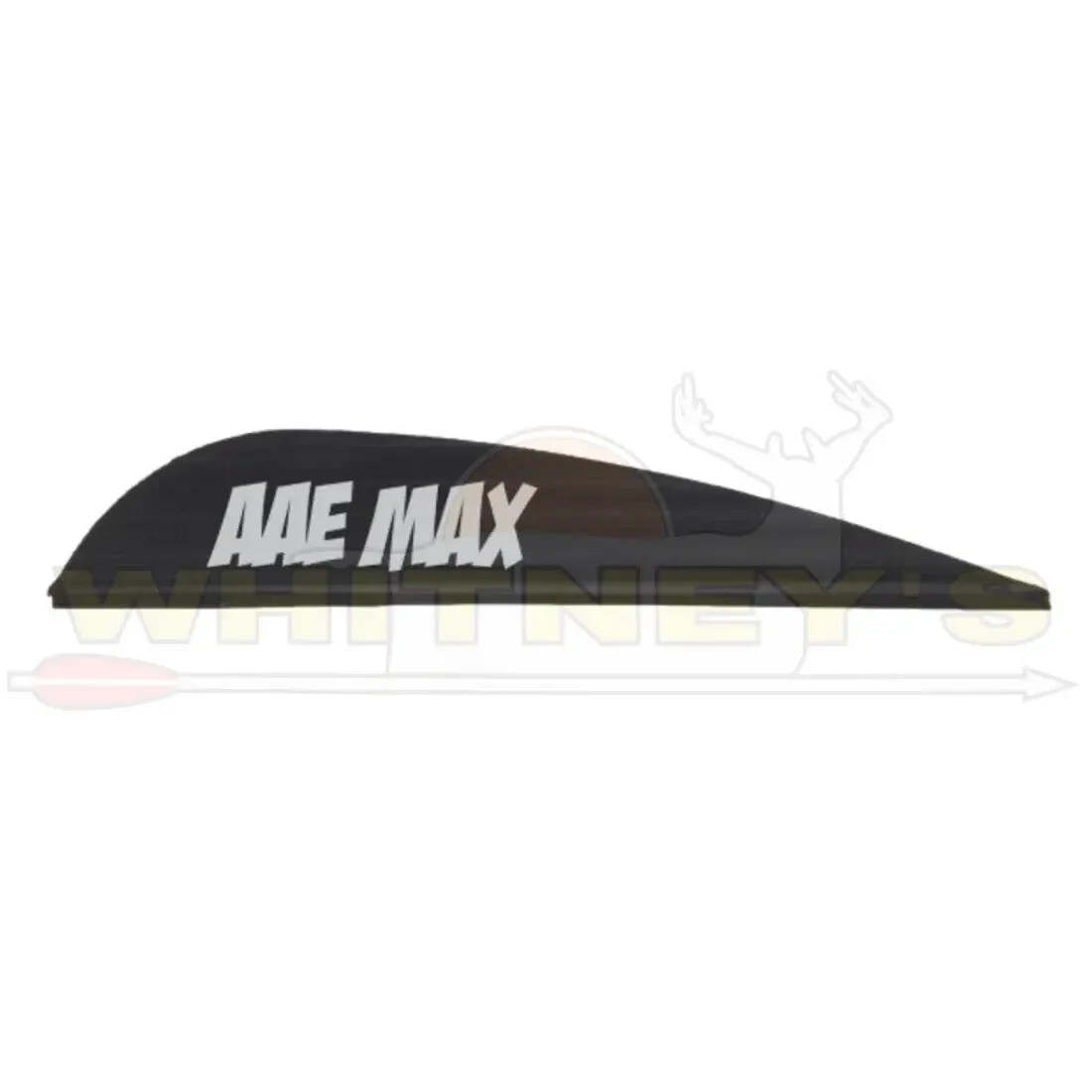 AAE Archery Max Stealth Vanes - Black - 50pk - MSBK50