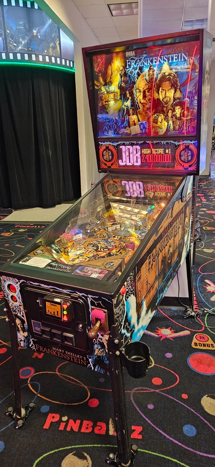 MARY SHELLEY'S FRANKENSTEIN Pinball Machine - Sega 1995 - 2451