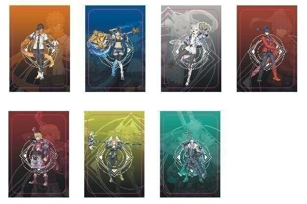 7x Set Mini NFC Cards Xenoblade Chornicles 3 Switch