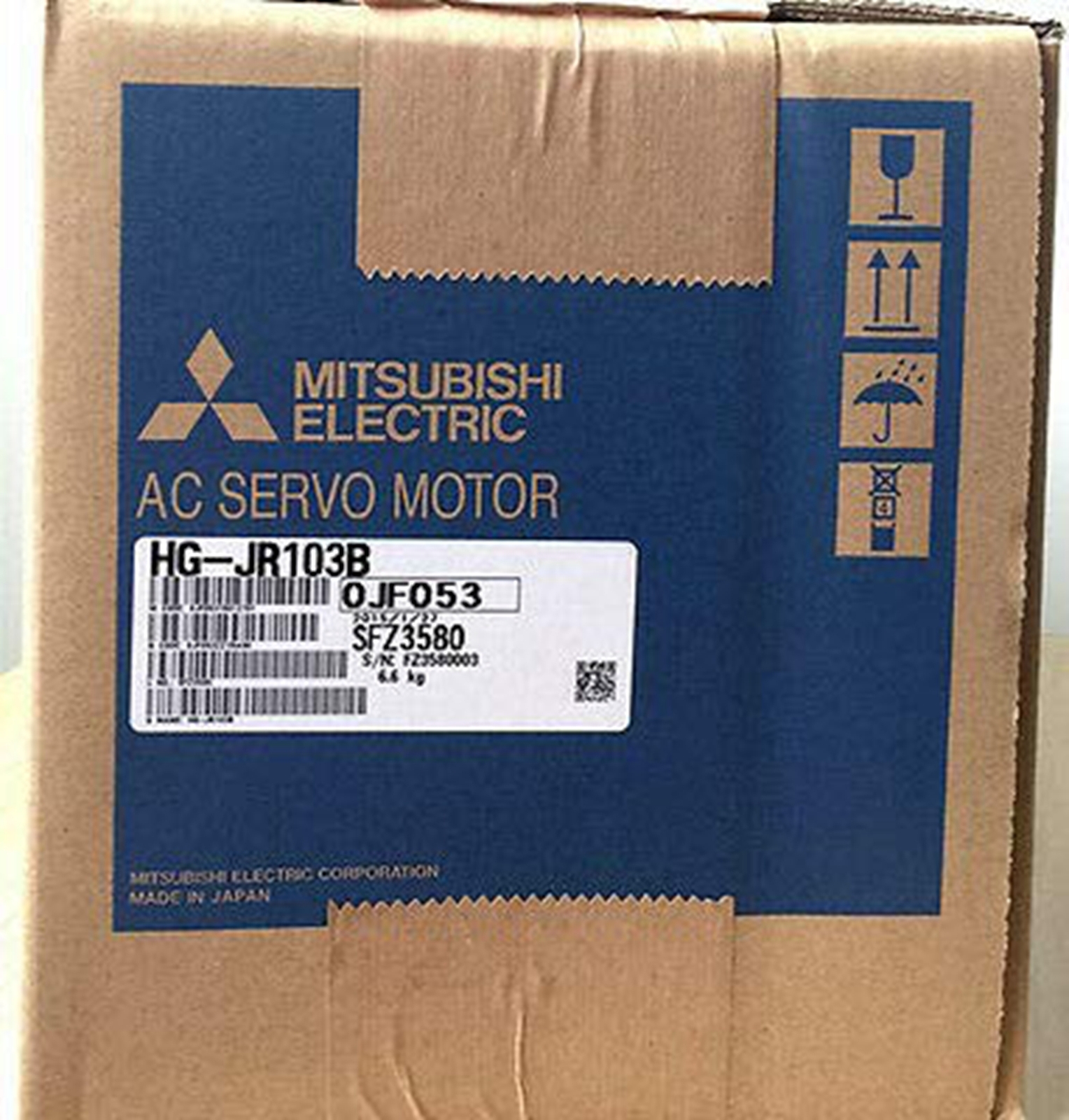 Mitsubishi HG-JR103B AC Servo Motor