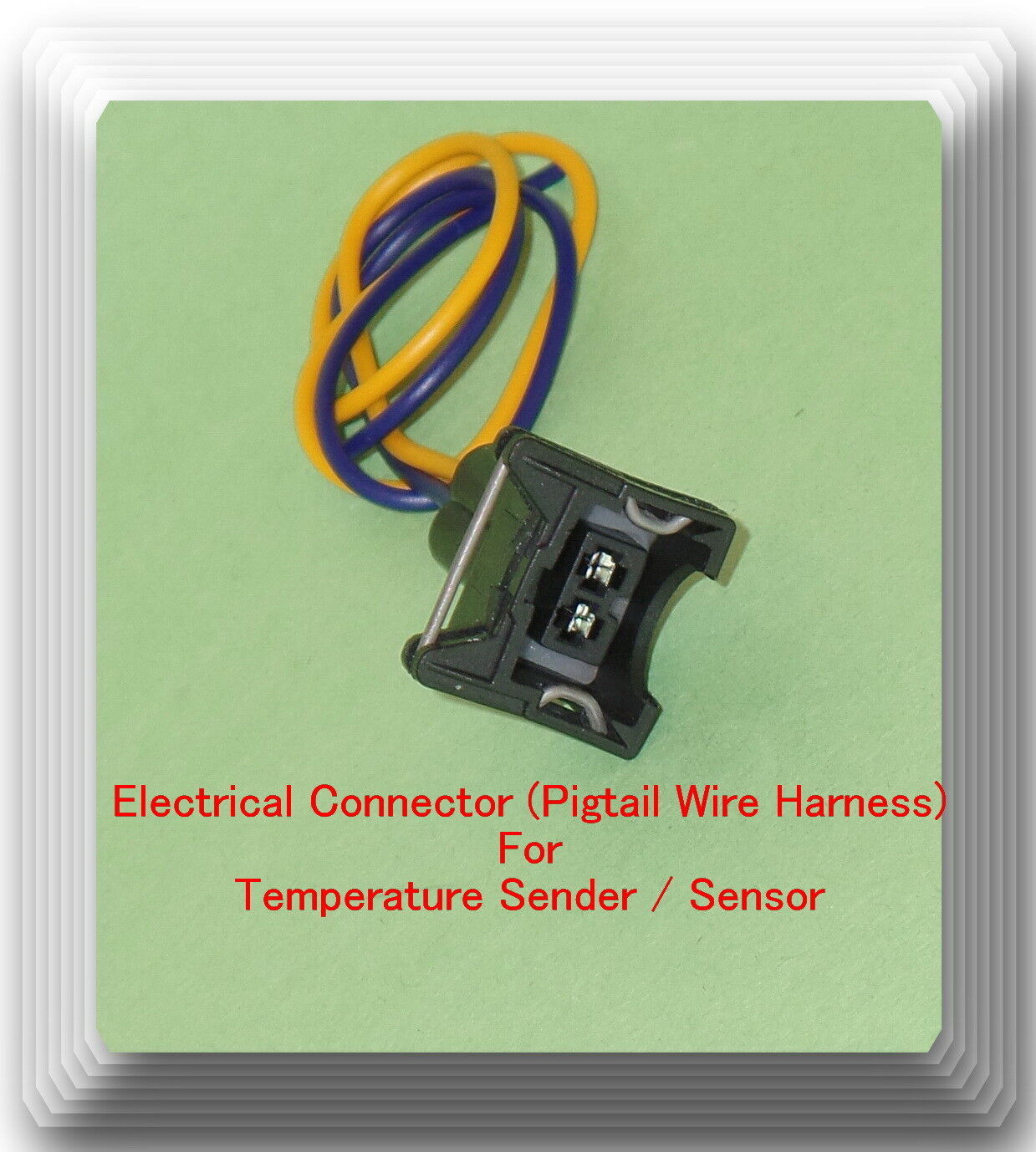 Engine Coolant Temperature Sensor - Air Charge Temperature Sensor With Connector