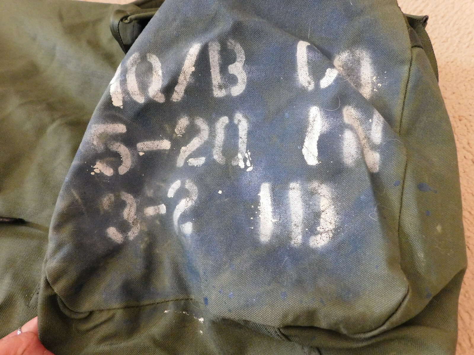 US ARMY NYLON HEAVY DUTY DUFFEL BAG