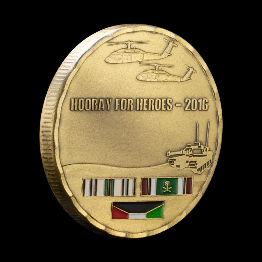 Military Operation Desert Storm Challenge Coin Collectable Armed Forces 1-pc
