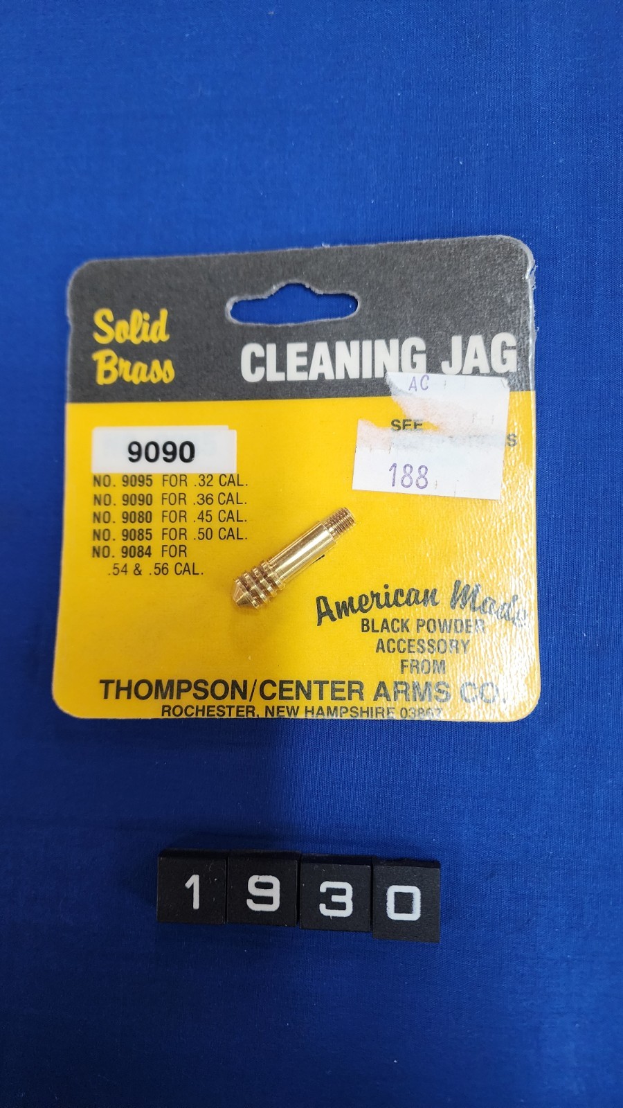 Thompson Center Cleaning Jag .36 Cal #9090