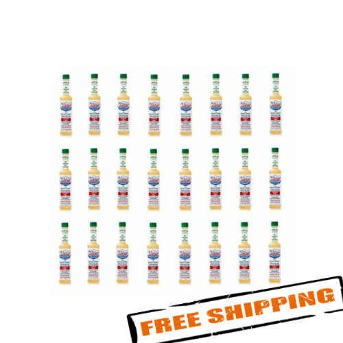 Lucas Oil 10020 Set of 24 Cleansing Solvent Free Fuel Treatment 5.25 oz Bottles