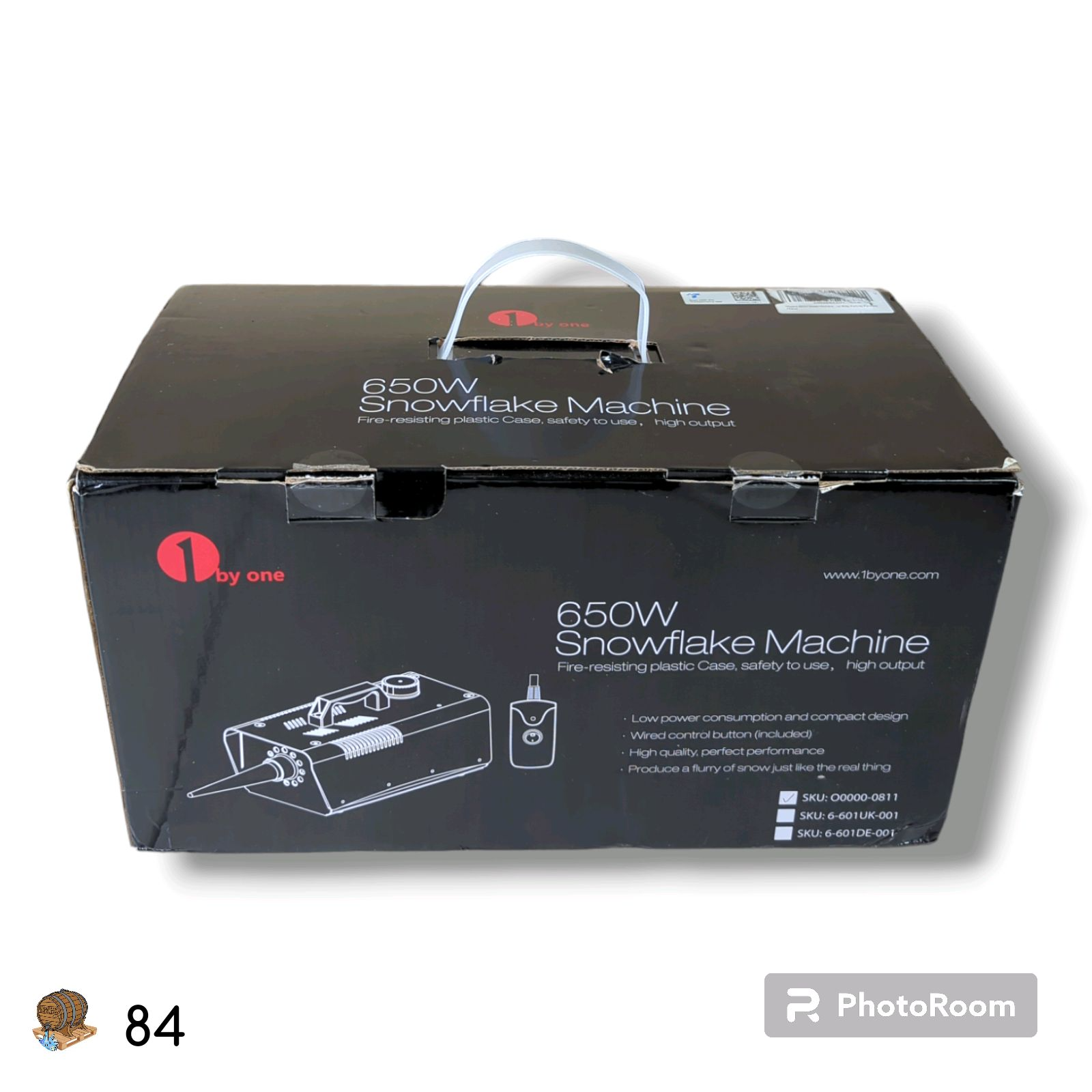 1BYONE Snow Machine Maker - 650W with Wired Remote Control