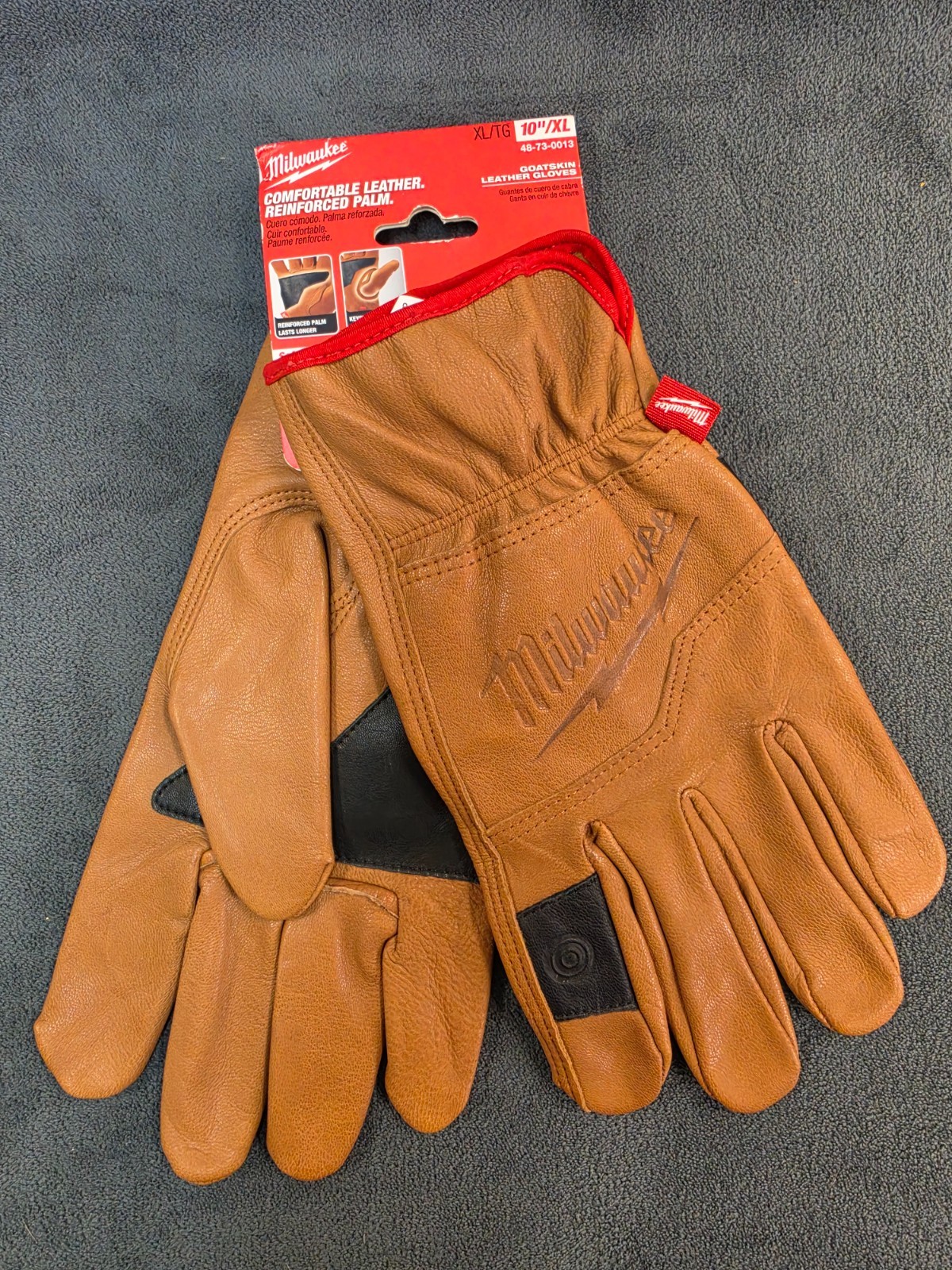 Milwaukee X- Large Goatskin Leather Gloves