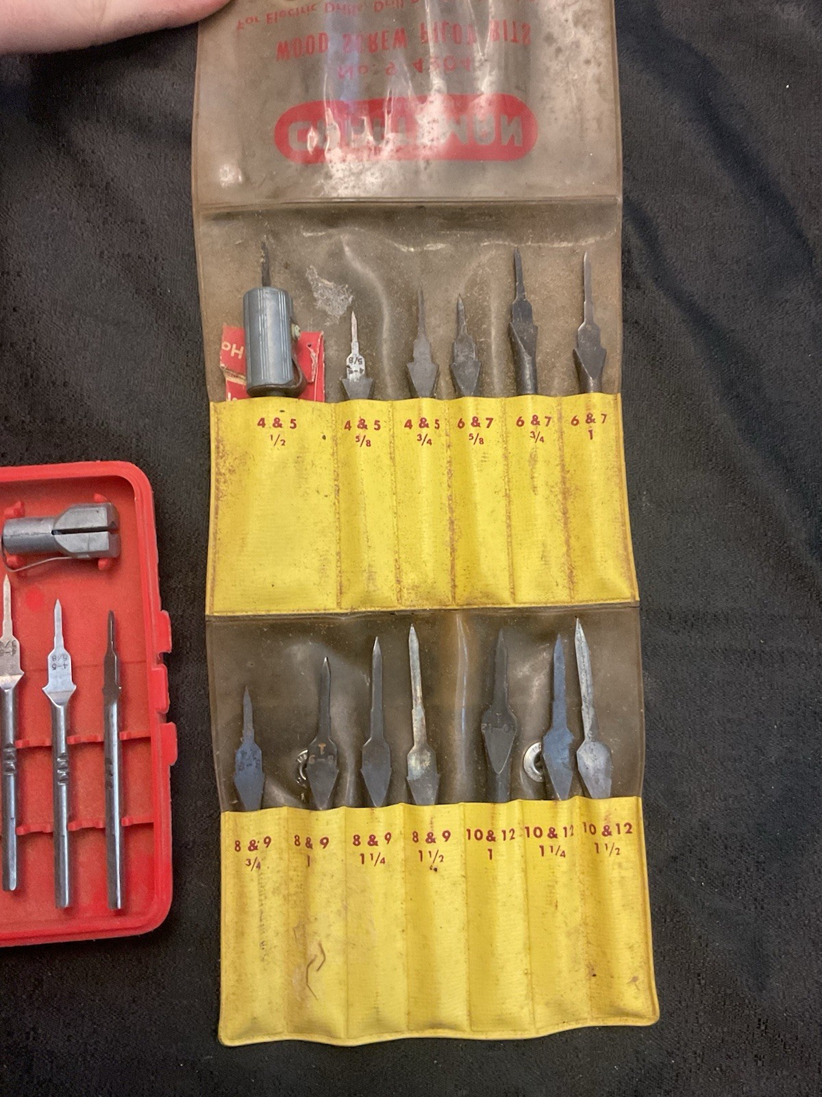 sears craftsman wood screw pilot bits