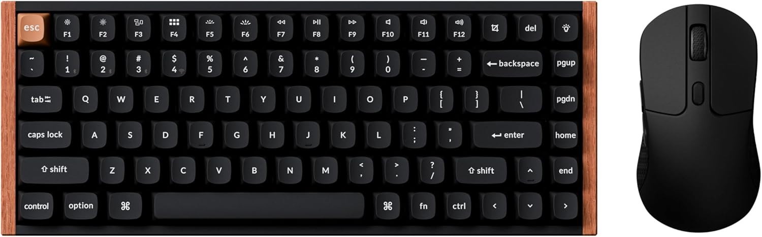 Keychron K2 HE Wireless Magnetic Keyboard & M3 79g Lightweight Mouse - PC & Mac™