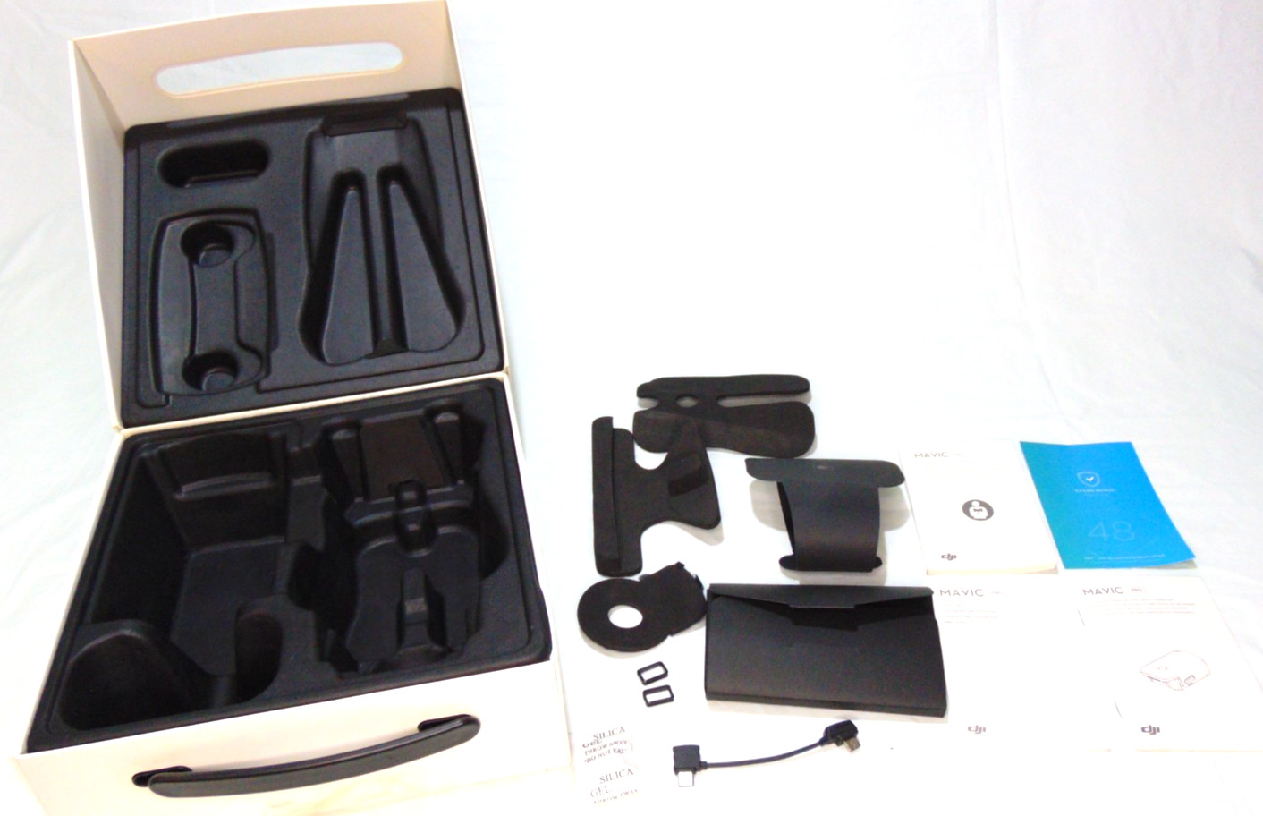 DJI Mavic Pro Drone Original * BOX ONLY * With Manuals & bits FAST SHIPPING