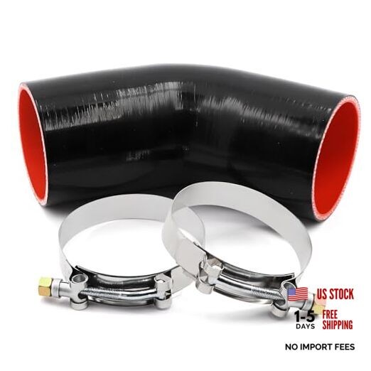 High Performance 4-Ply Reinforced 45 Degree ID 3 Inch Elbow Silicone ID3"