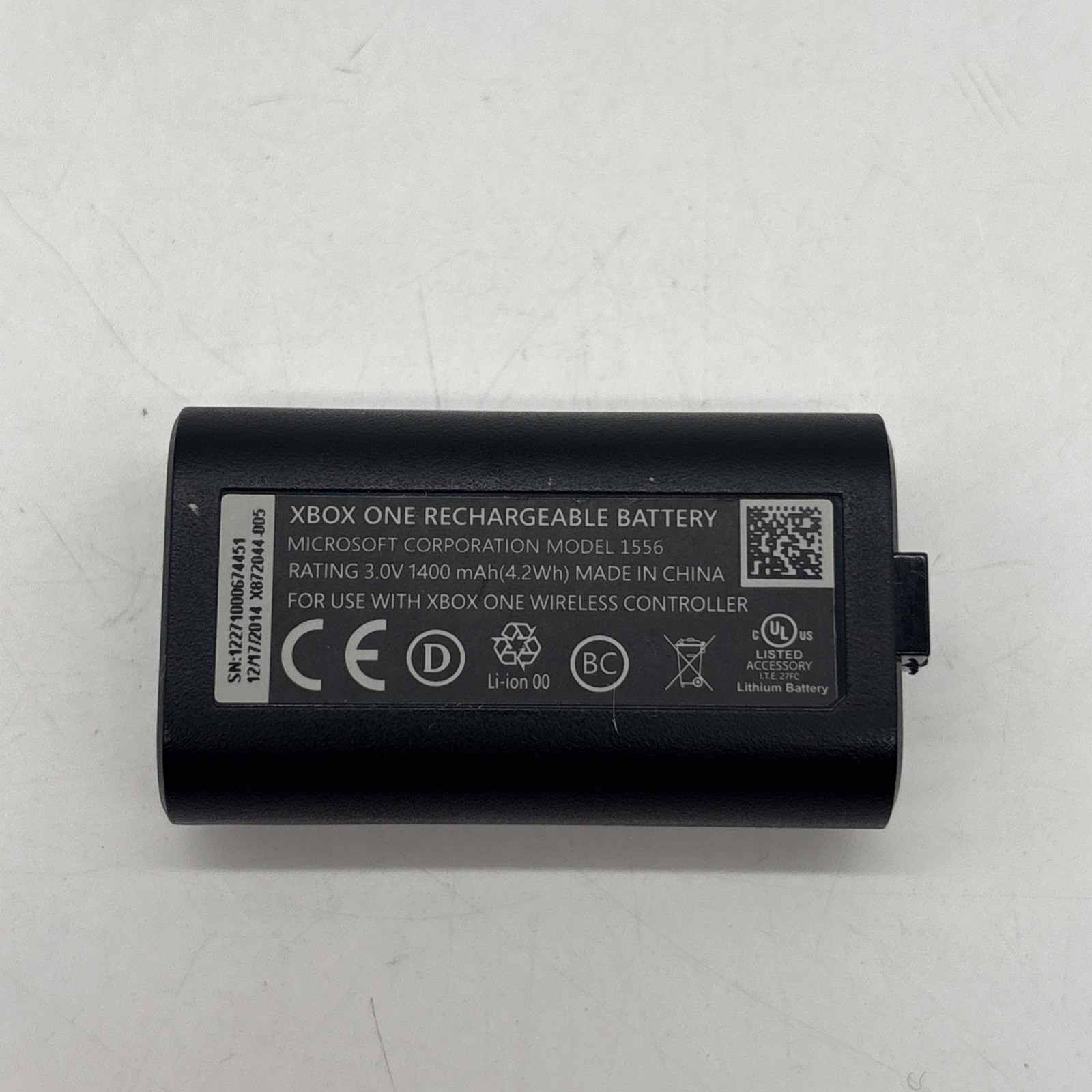 Microsoft Xbox One Wireless Controller Rechargeable Battery Pack 1556 OEM