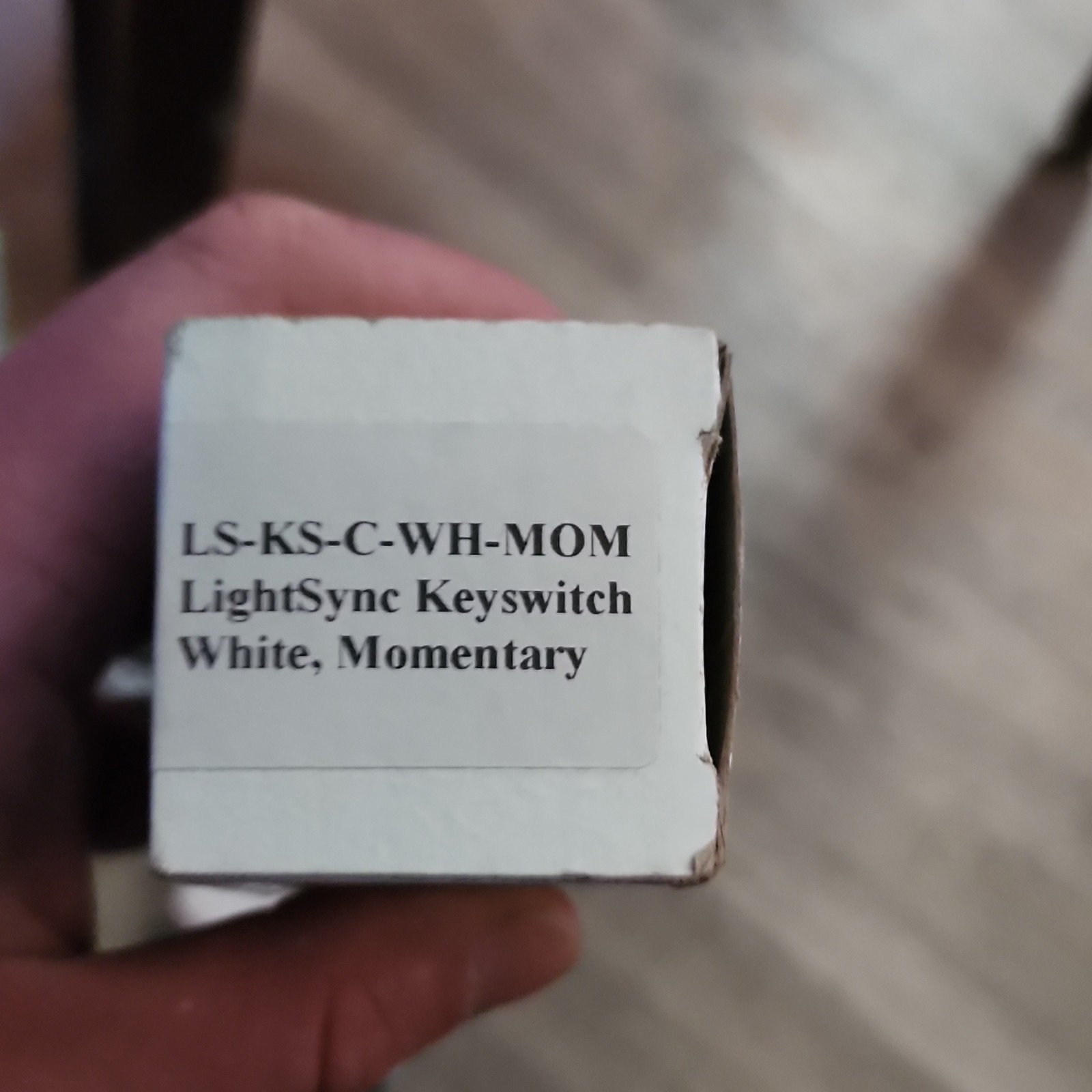 LS-KS-C-WH-MOM Lightsync Keyswitch Module New In Box
