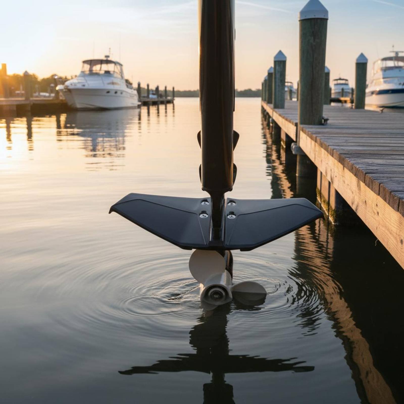 Outboard Engine Hydrofoil Save Fuel Consumption Outboard Engine Stabilizer Fin