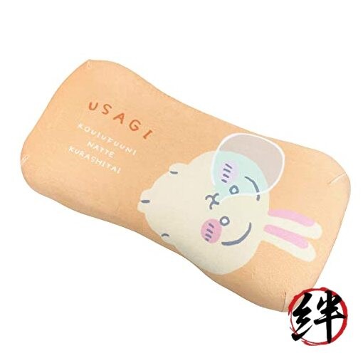 Morishita Memory Foam Pillow Chiikawa Rabbit 15x31cm  4621077
