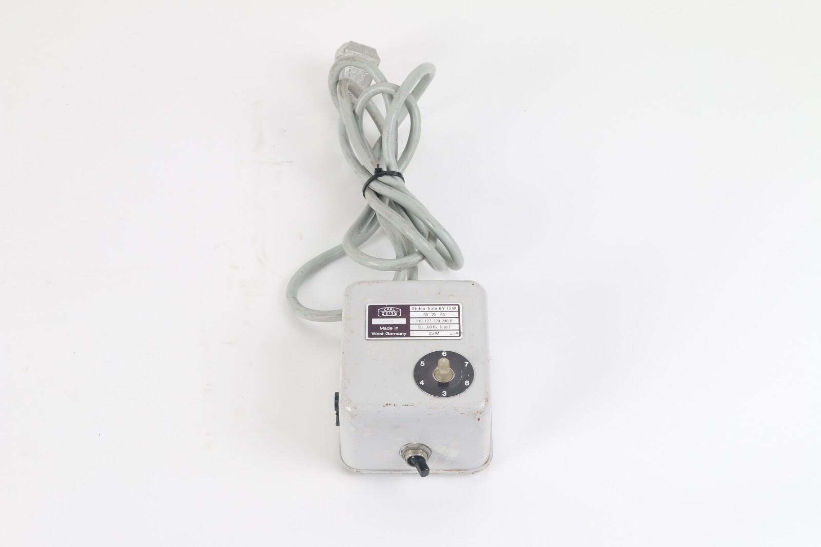Carl Zeiss Stufen-Trafo Microscope Controller - Missing Knob Cover
